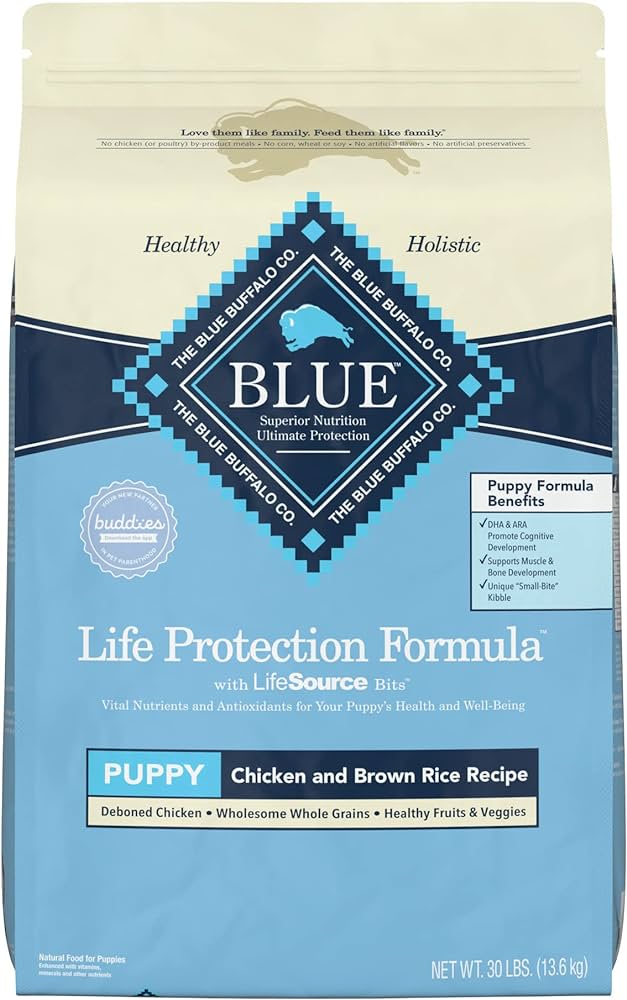 Blue Puppy Dog Food