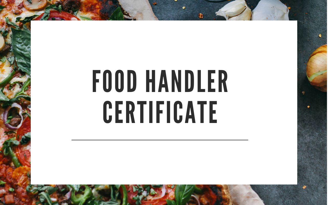 Food Handler Certificate